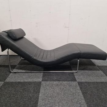 Rolf Benz 680 - Chaise Longue - Lounge Chair - Antraciet