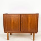 Scandinavisch Vintage Teak Fineren Kast thumbnail 5