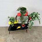 Vintage Plantentafel / Standaard Met 4 Etages - Fifties thumbnail 7