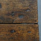 Grote Maar Elegante Antieke Salontafel Van Kastanjehout Uit Begin 19e Eeuw Met De Mooiste Kleuren thumbnail 9