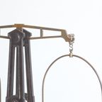 Eiffel Style Castiron And Brass Pharmancy Balance, 1900S thumbnail 3