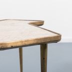 1960’s Italian Modern Sculptural Side Table / Bijzettafel thumbnail 6