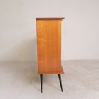 Secretaire Met Schuifdeuren Op Ranke Poten, Jaren 50 thumbnail 29