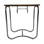 Vintage Art Deco / Bauhaus Stijl Bijzettafel Sidetable 60's thumbnail 7