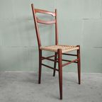Set Vintage Keukenstoelen Lichtgewicht Gio Ponti Style thumbnail 4