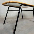 Vintage Salontafel – Bamboe En Draadglas thumbnail 10