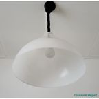 White Plastic Hanging Lamp thumbnail 4