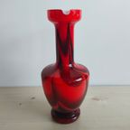 Opaline Florence Carlo Moretti Vintage Jaren 70 Vaas Karaf thumbnail 2