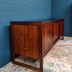 Vintage Palissander Lowboard, Deens Design Van Mørke Møbelfabrik, Jaren 60 thumbnail 10