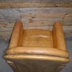 Leren Fauteuil Zware Kwaliteit Schapenleer thumbnail 3