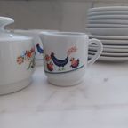 Bareuther Waldsassen Bavaria Vintage 21-delig Koffie/dessertservies thumbnail 4