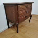 Vintage Queen Ann Ladekastje Ladekast, Commode Dressoir 010 thumbnail 10