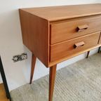 Vintage Jaren '60 Sideboard, Sidetable, Ladekast(je) thumbnail 13