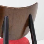 6x Vintage Eetkamerstoelen G-Plan - Rood, Jaren '50/'60 thumbnail 16