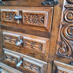 Large 19th Century Spanish Baroque Catalan Sideboard/table thumbnail 15