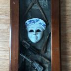 Antieke Winkel Vitrine / Liggende Houten Winkel Display / Antique Laying Shop Display thumbnail 3