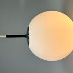 Vintage Glazen Bollamp / Hanglamp, Glashütte Limburg, Duitsland 1960's thumbnail 7