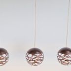 3 X Studio Italia Kelly Cluster Sphere Hanglamp Brons Lodes thumbnail 3