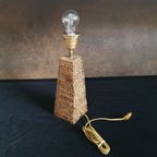 Vintage - Kastlamp - Tafellamp - Rotan - Birma Riet - Myanmar.- thumbnail 6