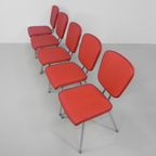 Set Van 5 Vintage Eettafel Stoelen, Diner Style thumbnail 4