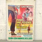 Oude Filmposter Op Hout thumbnail 4