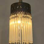 5 Beschikbaar ! Vintage Opaline Staafjes Hanglampen Kroonluchters thumbnail 4