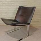 2 Deens Design Vintage Eagle Leren Fauteuils, Kebe Mobler thumbnail 14