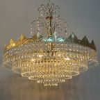 Vintage Xl Design Kristallen Kroonluchter Kristal Zakkroonluchter Hanglamp thumbnail 2