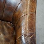 Stijlvolle Fauteuil Met Een Unieke Vormgeving En Een Prachtige Afwerking, Gemaakt Van Rundleer thumbnail 9
