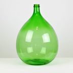 Vintage Italiaanse Groene Dame Jeanne Gistfles Xl 30 Liter Viresa 52Cm thumbnail 5