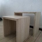 Italy Travertine Nest Tables 70 'S thumbnail 12
