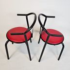Ikea - Maxmo - (2) Eetkamerstoelen - Post Modern - Italie - 80'S thumbnail 3