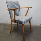 Vintage Houten Stoel Met Armleuningen thumbnail 7