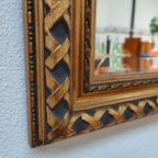 Vintage Rococo Spiegel Schouwspiegel Facet Geslepen Spiegel thumbnail 11