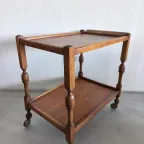 Vintage Houten Serveerwagen/trolley thumbnail 2