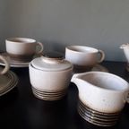 Mid Century Vintage Gerzit West Germany Koffie Of Thee Servies. 15 Delig. thumbnail 10