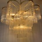 Vintage Regency Staafjes Kroonluchter Hanglamp thumbnail 4