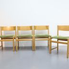 Set Van 4 Vintage Stoelen Pastoe Eiken thumbnail 2