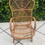 Vintage Rotan Fauteuil Rohe thumbnail 8