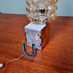 Wandlamp In Bubbelglas En Messing, Helena Tynell,1970 thumbnail 12