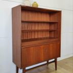 Mid Century Highboard | Vintage - Boekenkast thumbnail 2