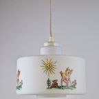 Vintage Melkglas Hanglamp Hertje ’60 Retro Mid Century Hert thumbnail 7