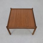 Vintage Salontafel Teak 1960 Omkeerbaar Blad thumbnail 8