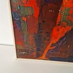 Vintage Druk Wolfgang Reuther Jaren 60 / 70 Schilderij thumbnail 7