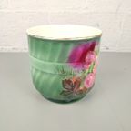 Vintage Bloempot Met Bloemen thumbnail 3