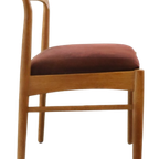 Set Van 4 Niels Bach Stoelen Eetkamerstoelen 'skodsborgskov' Vintage thumbnail 2
