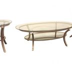 Pierre Vandel Oval Coffee Table, 1970S thumbnail 8