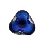 Murano - Murano Sommerso - Asbak - Schaal - Cobalt Blauw - 1960'S thumbnail 5