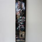 Vintage Arabisch/ Afrikaans Tegeltableau thumbnail 6