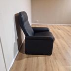 De Sede Ds50/Ds55 Fauteuil - Zwart - Neckleder - Design thumbnail 6